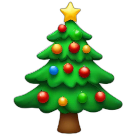 Sapin de noël emoji