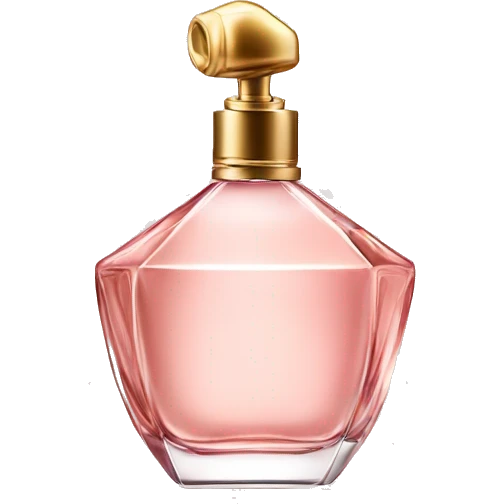 Parfum en forme de talon rosé  emoji