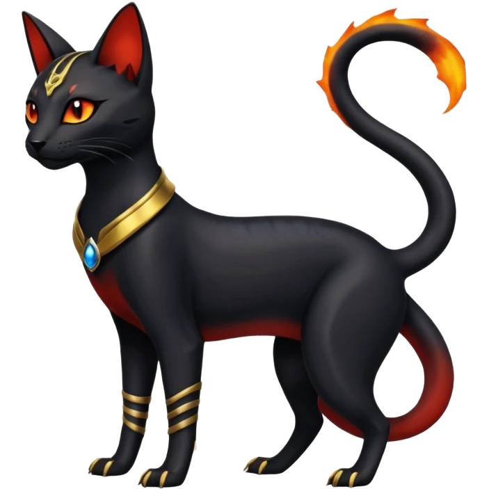 Bastet-Umbreon-Salandit-fusion emoji