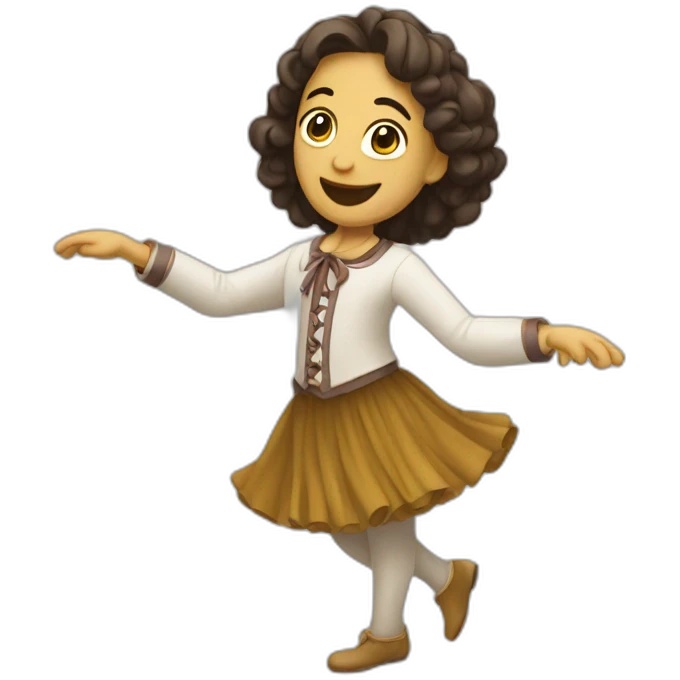 Bouse qui danse emoji