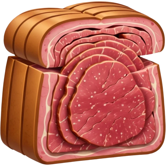 sliced corned beef emoji