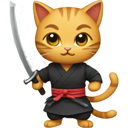 ninja cat emoji