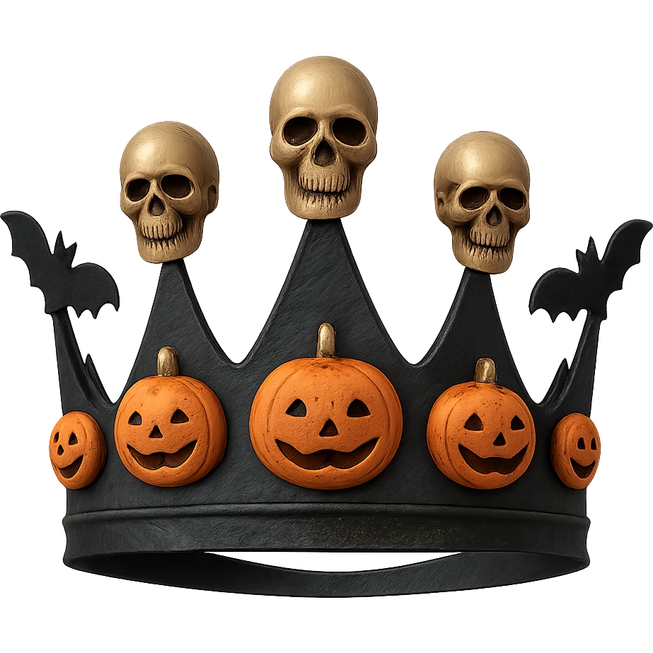 Halloween crown, remove background emoji