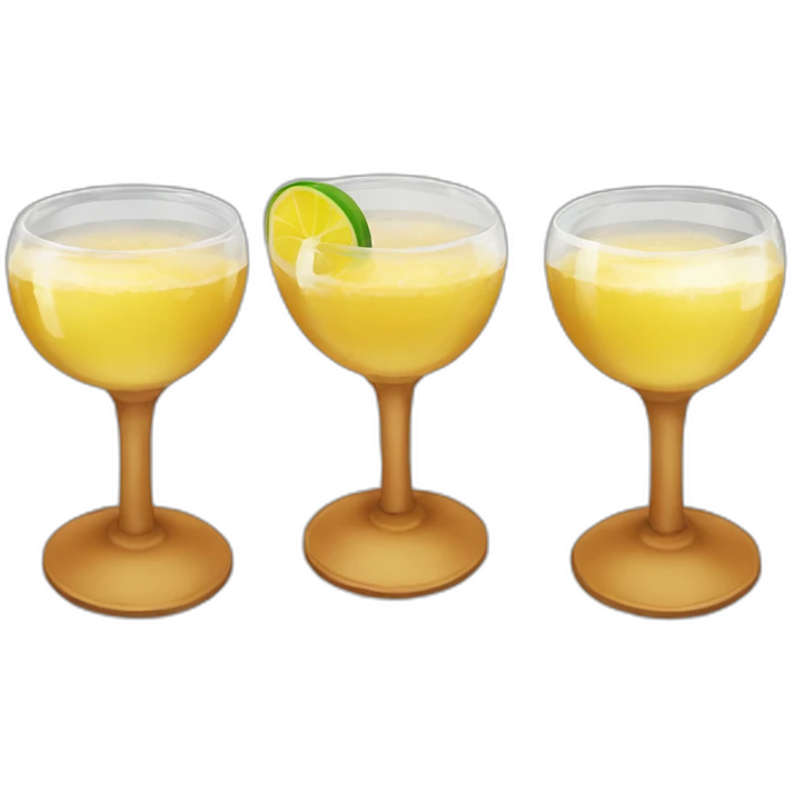 Amigos tomando copas emoji