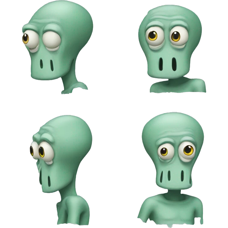 Squidward emoji