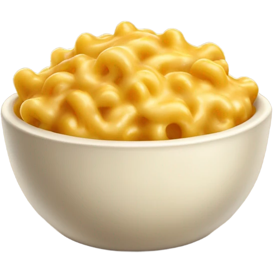 Mac and cheese emoji