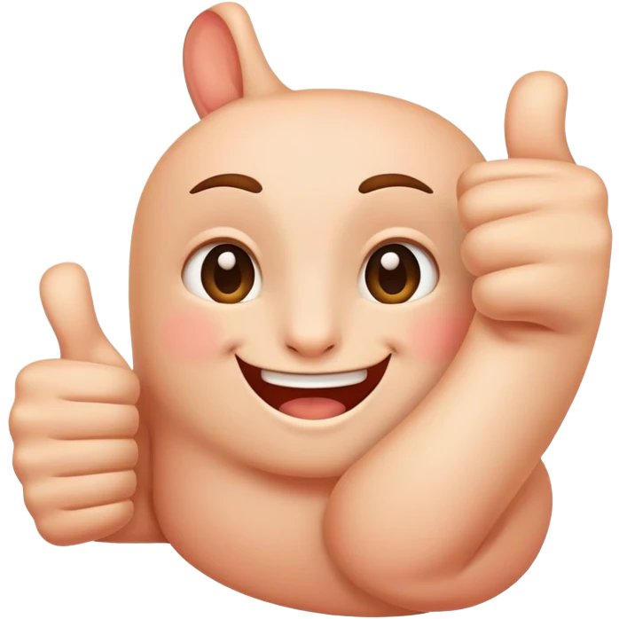 small thumbs up emoji