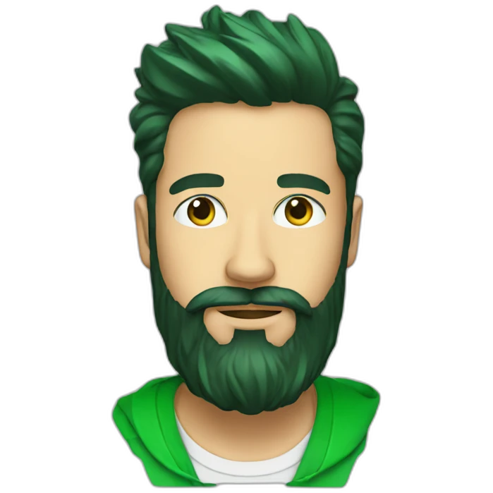 beard oil green emoji