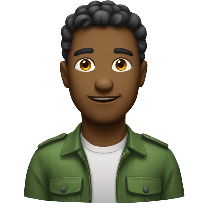 зленая собака emoji
