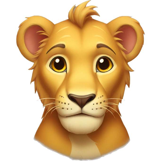 Simba emoji