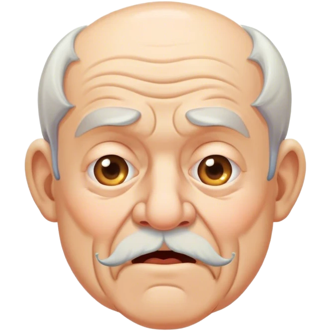 Old man farting  emoji