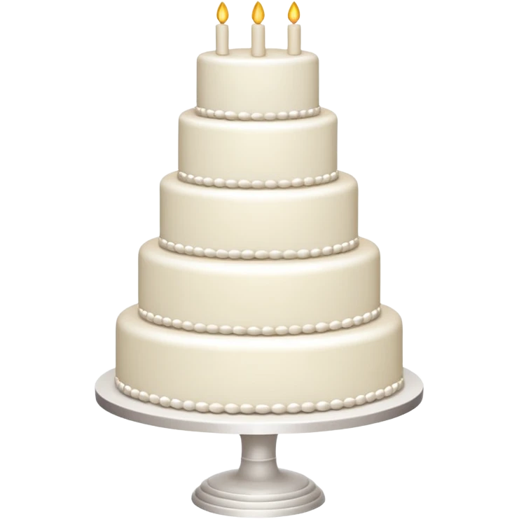 aesthetic white cake emoji