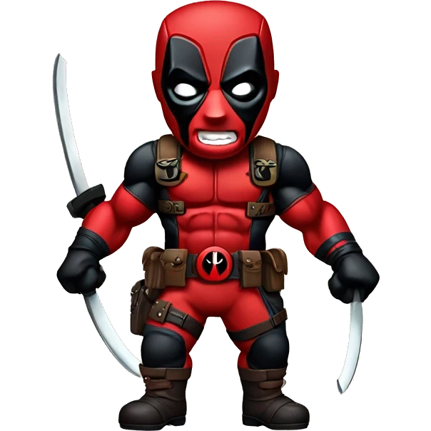 Deadpool wolverine emoji