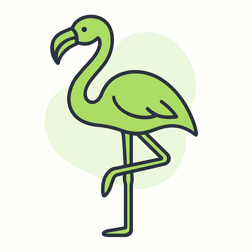 flamingo emoji