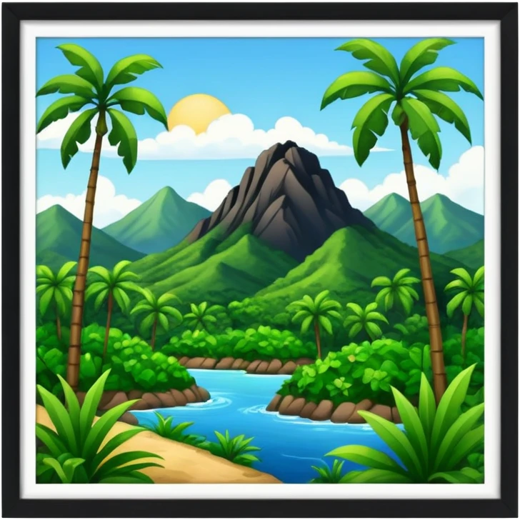 Because we love nature venezuela emoji