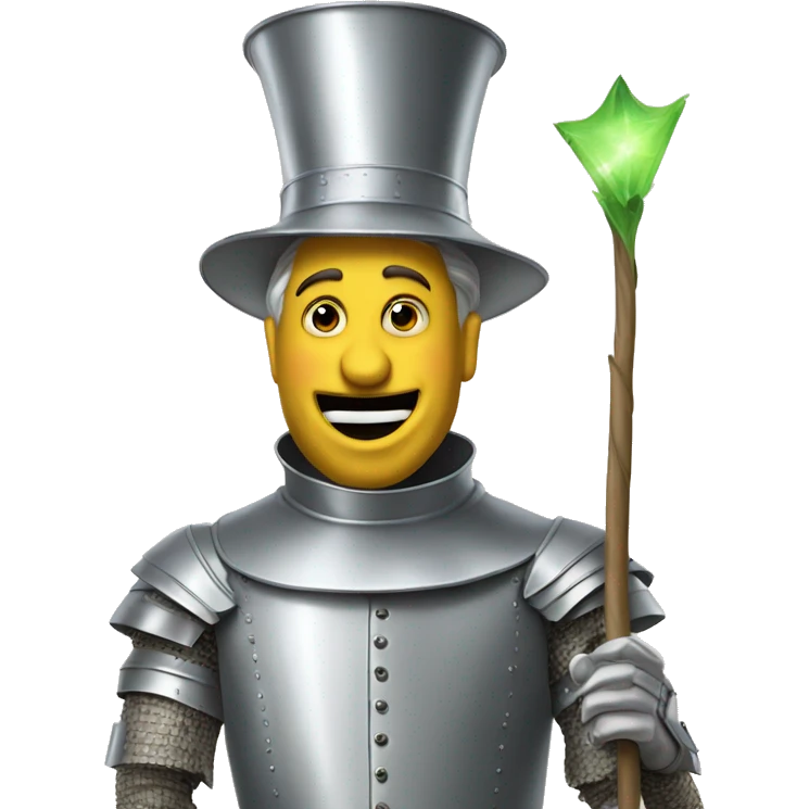 Tin man wizard of oz emoji