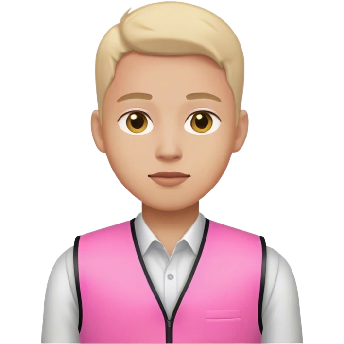 pink vest emoji