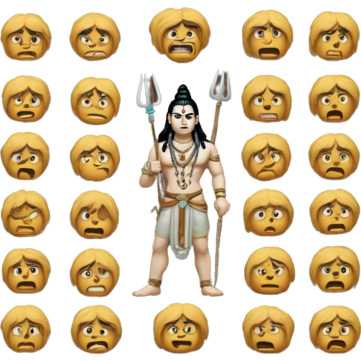 lord-shiva-in-anger emoji