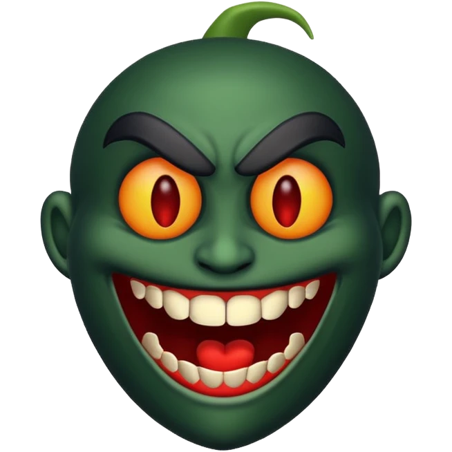 Evil laugh emoji