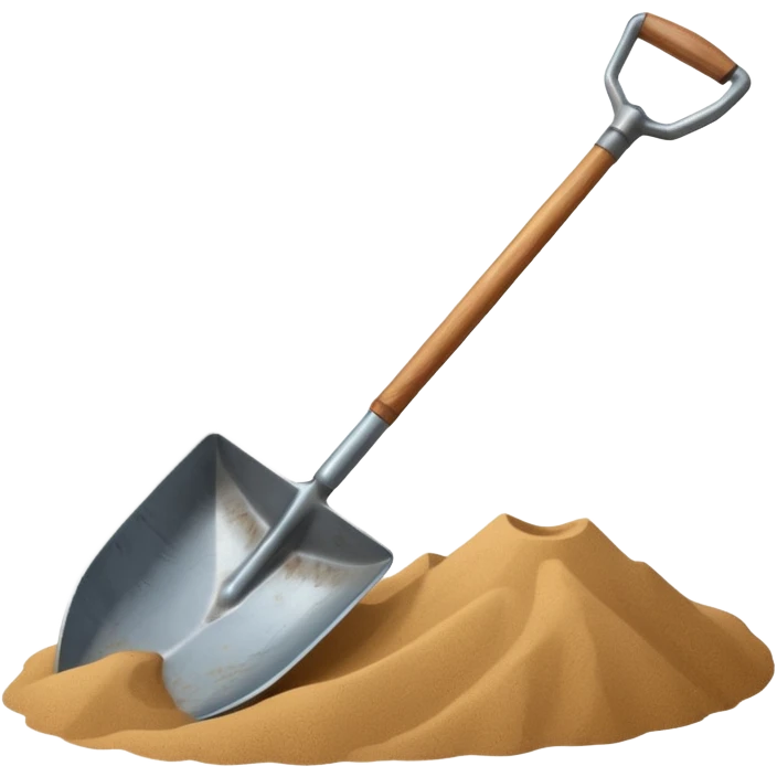 sand spade emoji