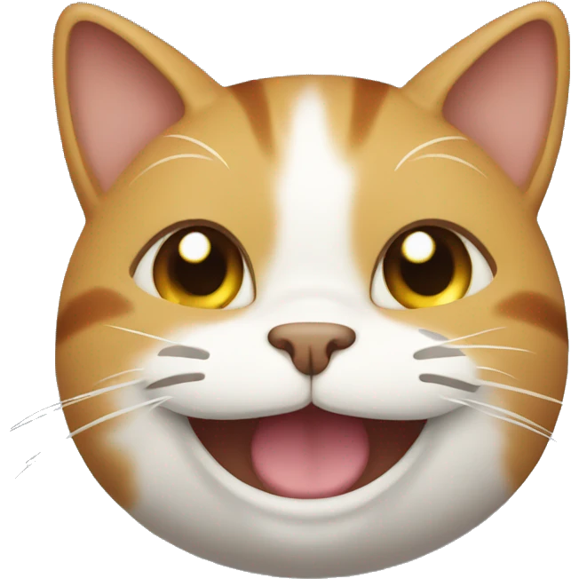 Smiling cat emoji