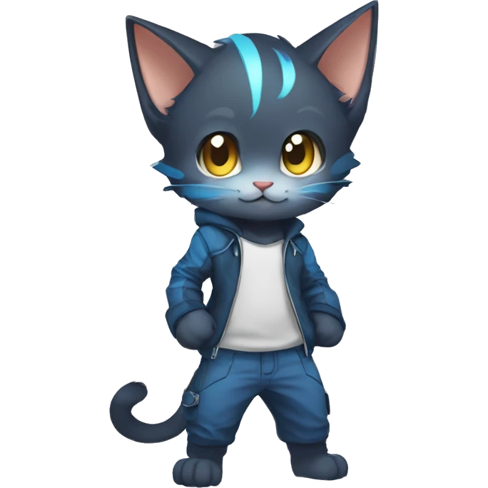 Catboy-Chibi-Sona-Fakémon full body emoji