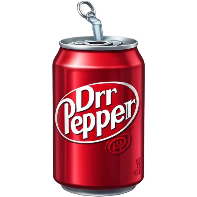 Dr Pepper can emoji