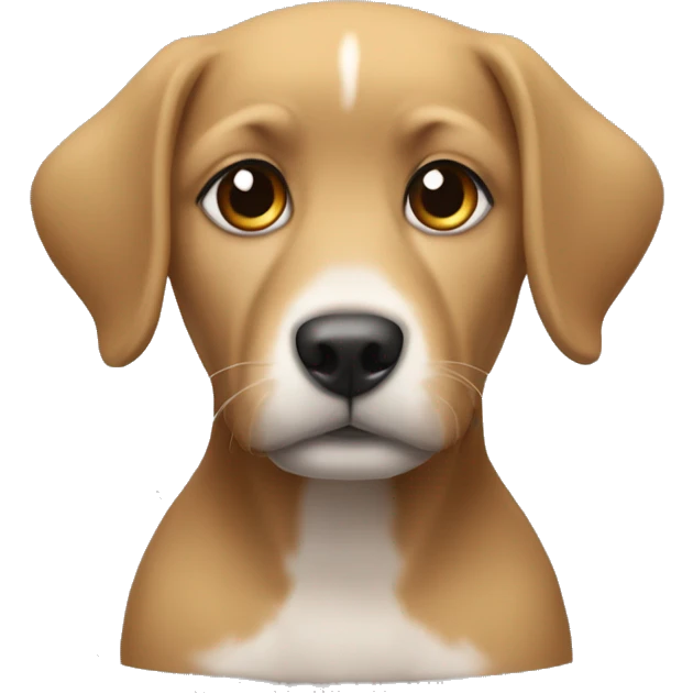 yağmurun altında kalmış köpek emoji