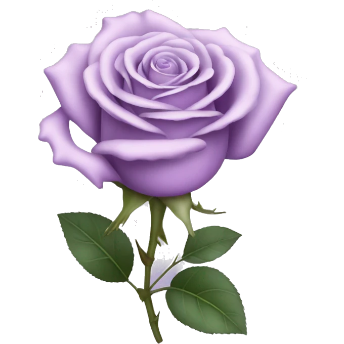 light purple rose coquette  emoji