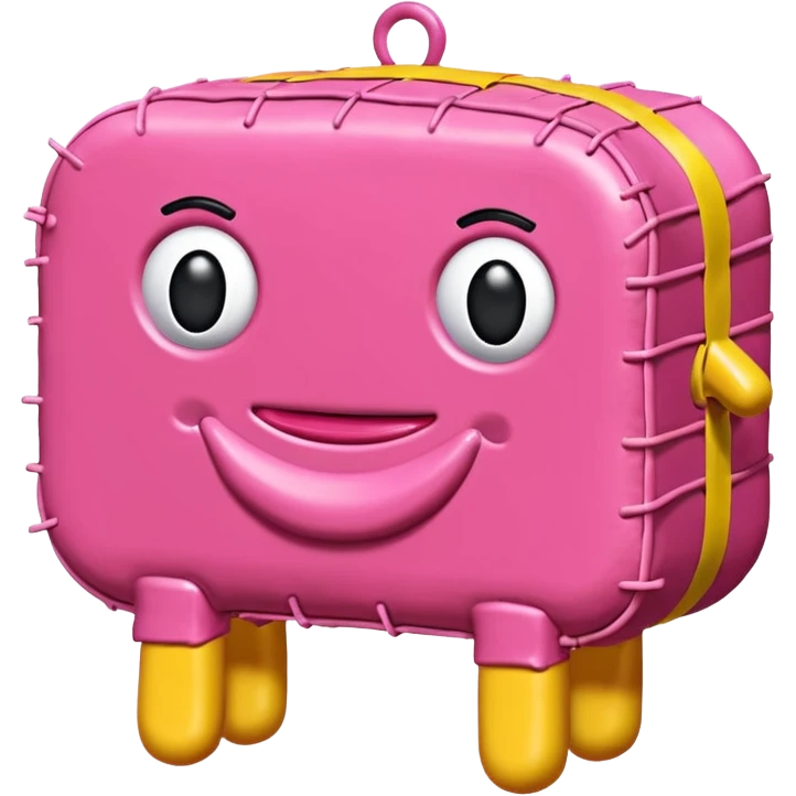   jeff koons style art SPAM pink meat  pinata sculpture  emoji