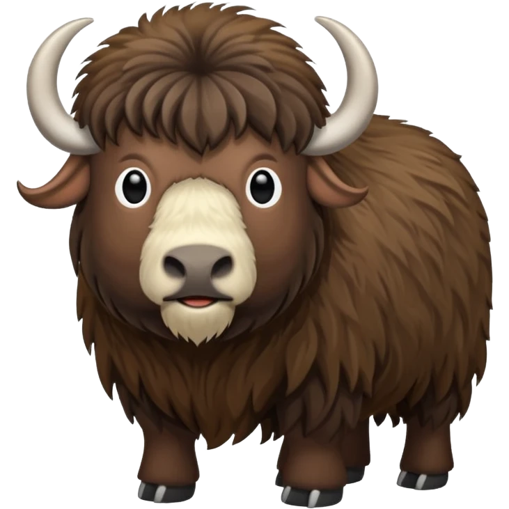 musk ox emoji