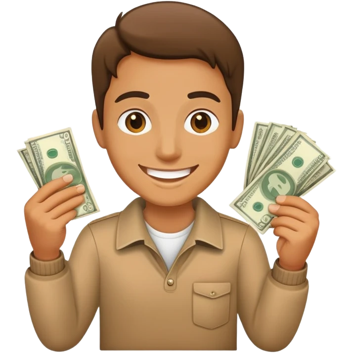 Ssbiondel dinero emoji