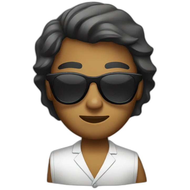 Bartender with Shades emoji