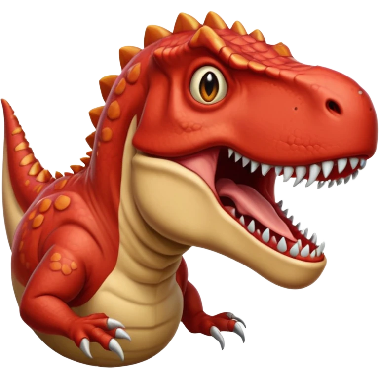red t-rex emoji