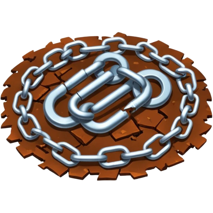 Broken chains emoji