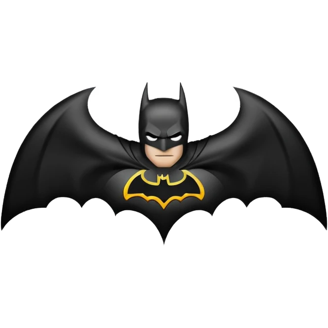 batman logo emoji