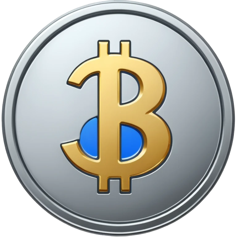 Coin silver, Dollar sign. emoji