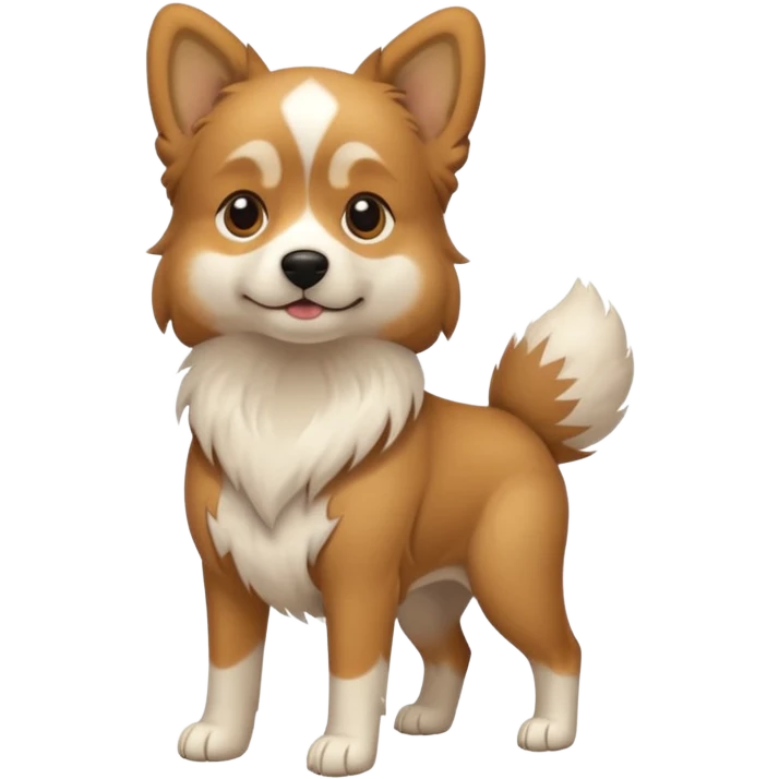 Dog with huge ass sfw full body emoji