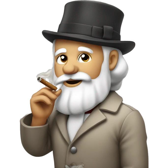 Père Noël smoking  emoji