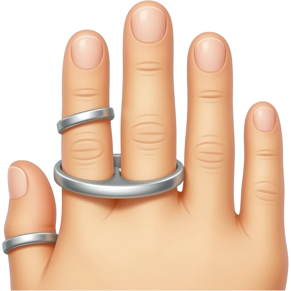silver ring splint emoji