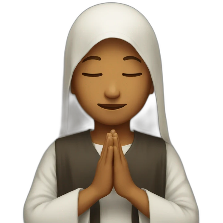 Prayer emoji