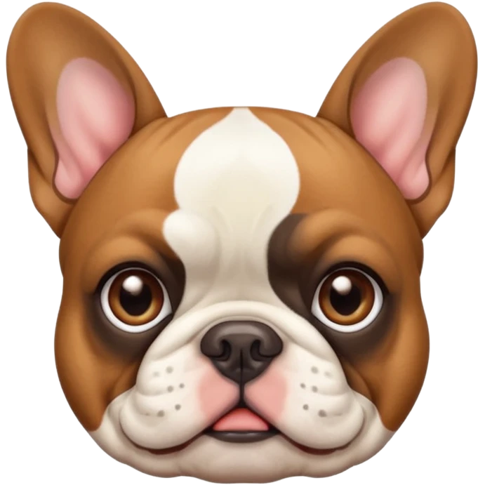 French bulldog  emoji