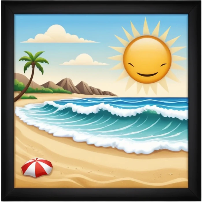 beach emoji