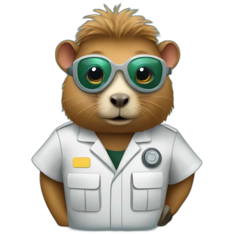 Capybara Technologist emoji