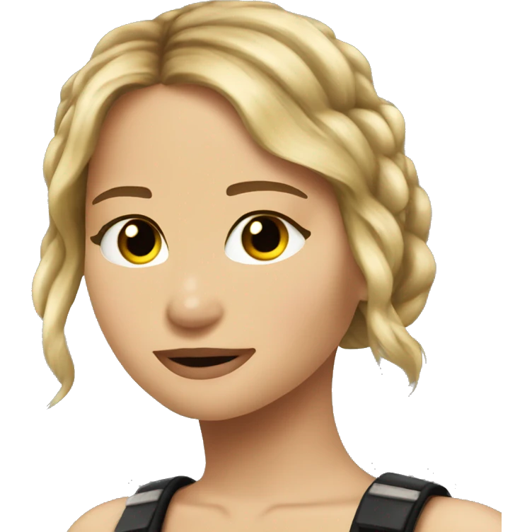 Jennifer lawrence hunger games  emoji