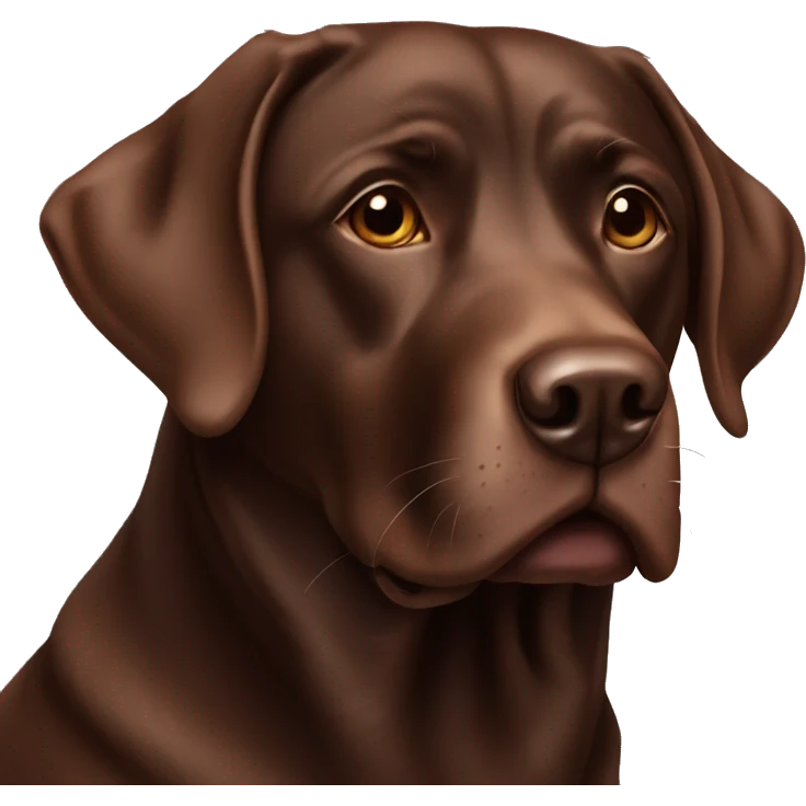 chocolate lab emoji