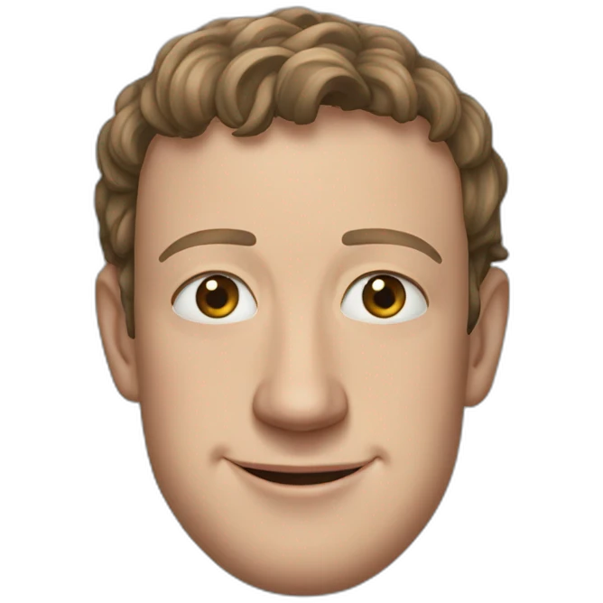 Mark Zuckerberg. Meta emoji