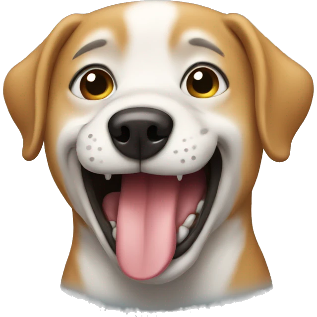 dog crying emoji