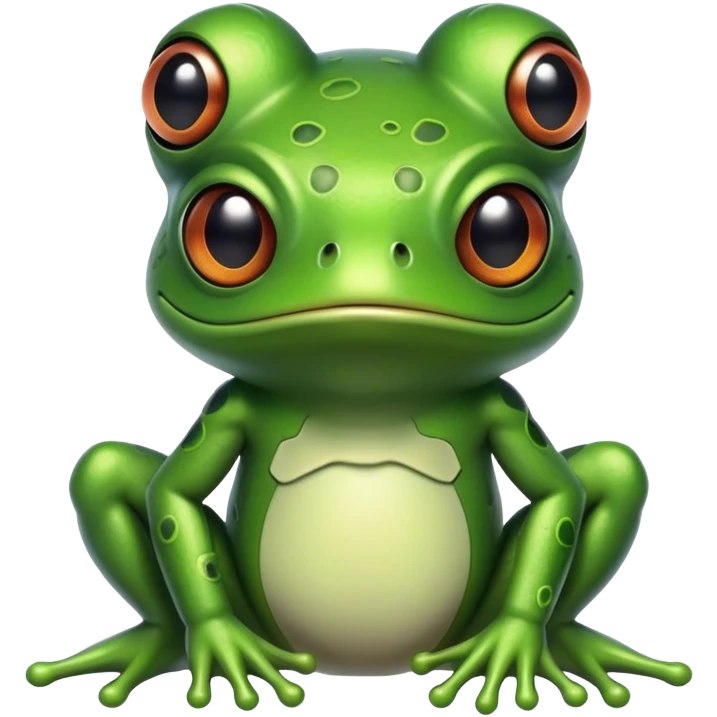 cyborg frog pepe emoji