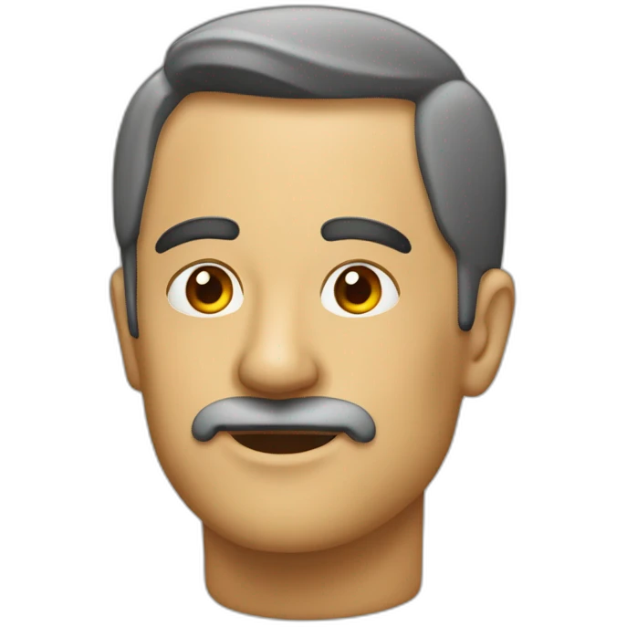 Hombre-calvo-cicatriz-en-cabeza-enfadado emoji